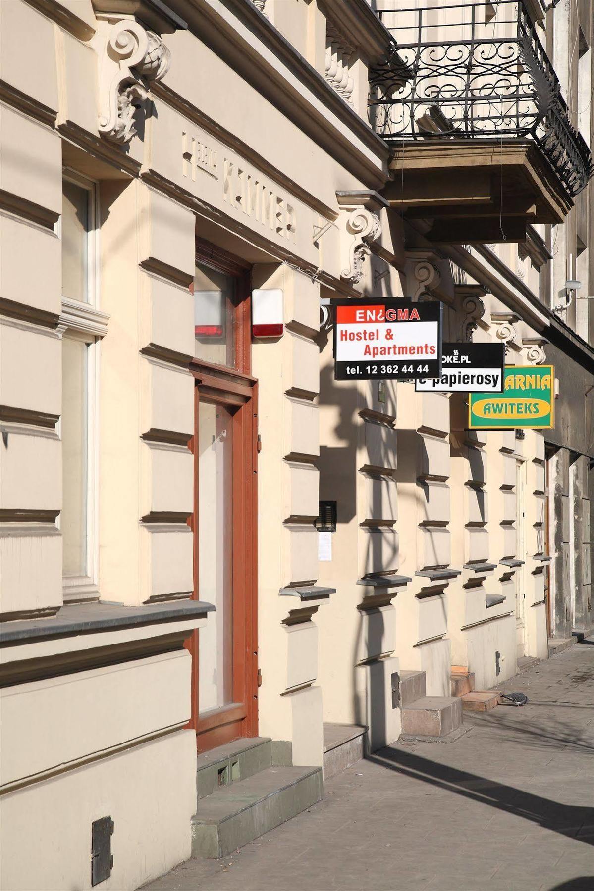 Enigma Hostel Cracovia Esterno foto